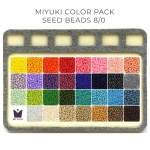 Miyuki Colorpack - 31 colors seed beads 8/0